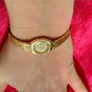 Vintage thin golden Lorus ladies watch